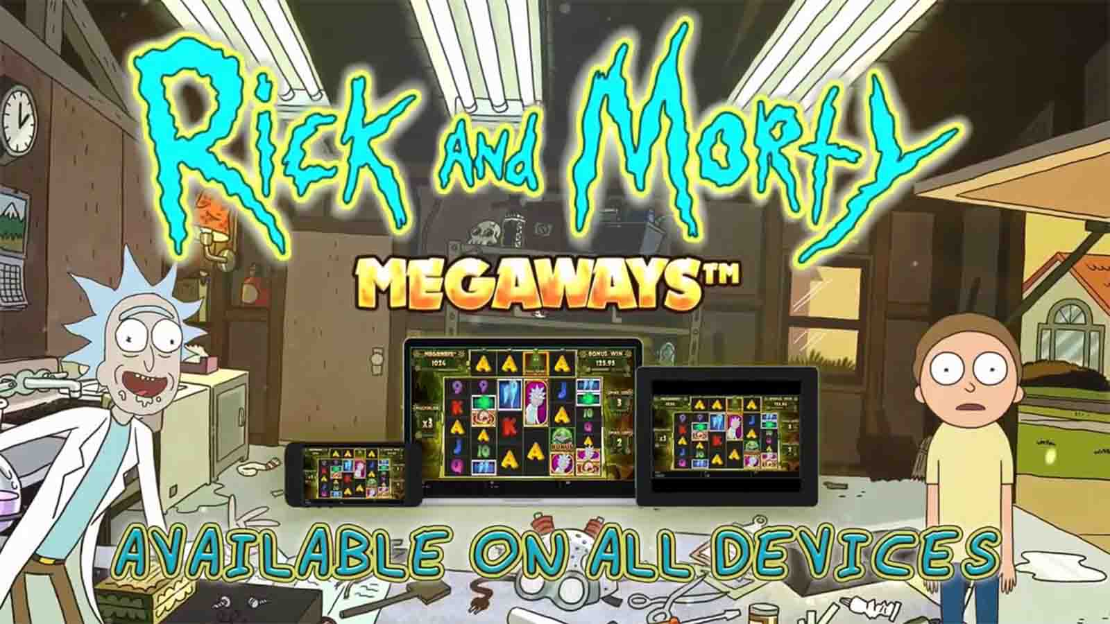 Play Rick and Morty Megaways Port
