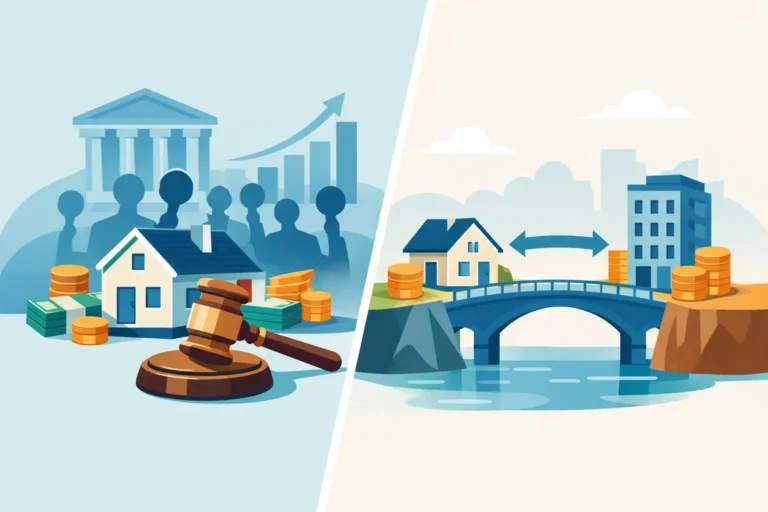 Auction Finance vs Bridging Loan